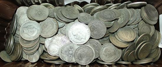 Qty of silver coins (approx 80 oz)